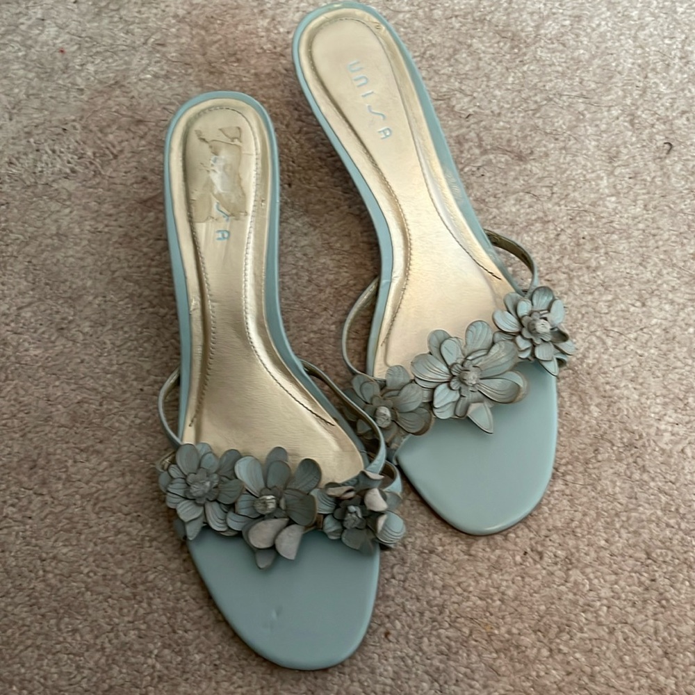 Blue heels